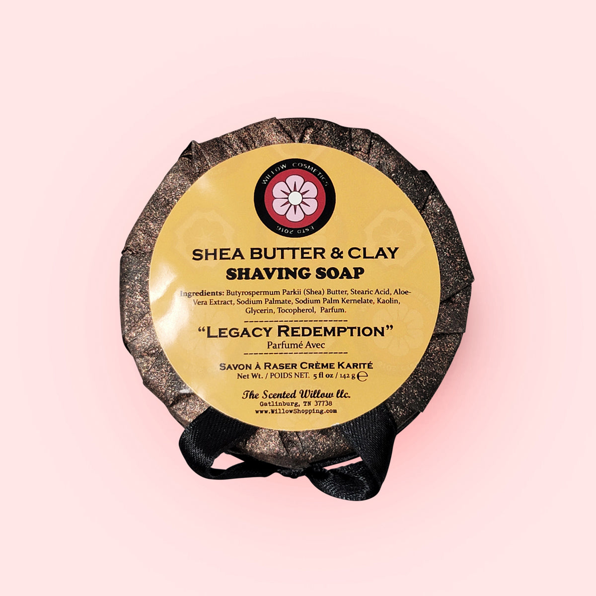 Shea Butter & Clay Shaving Soap "Legacy Redemption"
