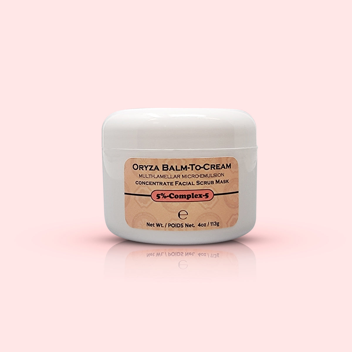 Exfoliating Facial Cream Scrub  "ORYZA-COMPLEX 5" 5%